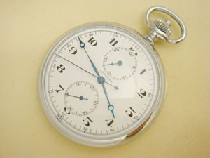 LONGINES POCKET CHRONOGRAPH Cal.18.72 CHROME PLATED