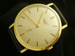 LONGINES 1958 SMALL SECOND Cal.19.4 18KYG